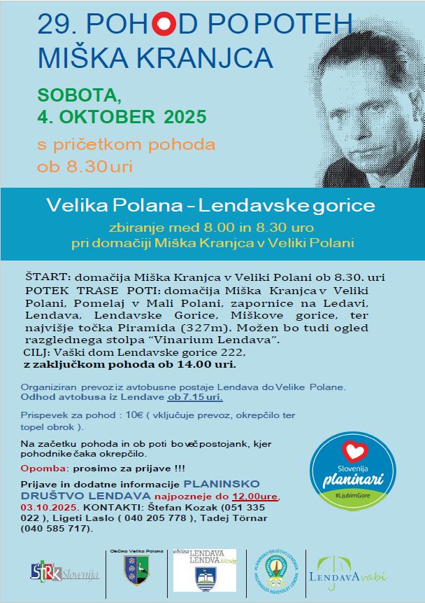 29. POHOD PO MIŠKOVI POTI